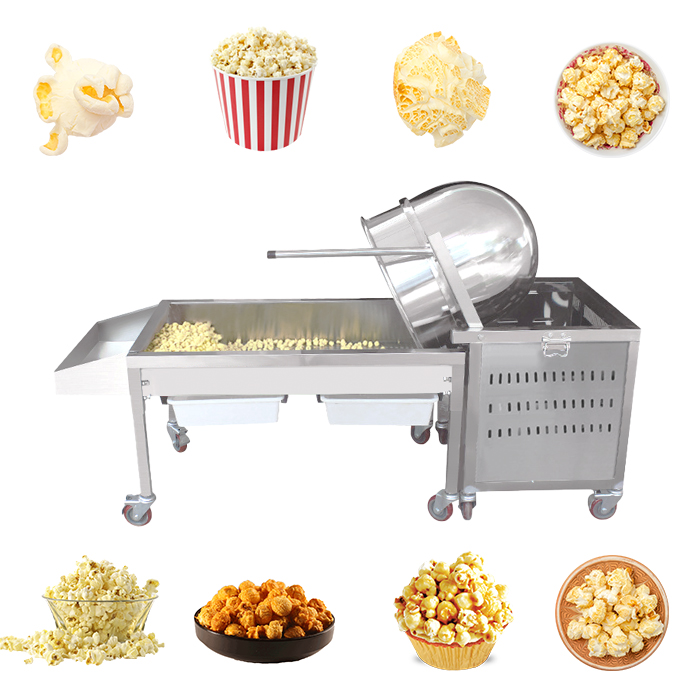 Commercial Popcorn Machine - 상업용 완전 자동 팝콘 메이커 팝콘