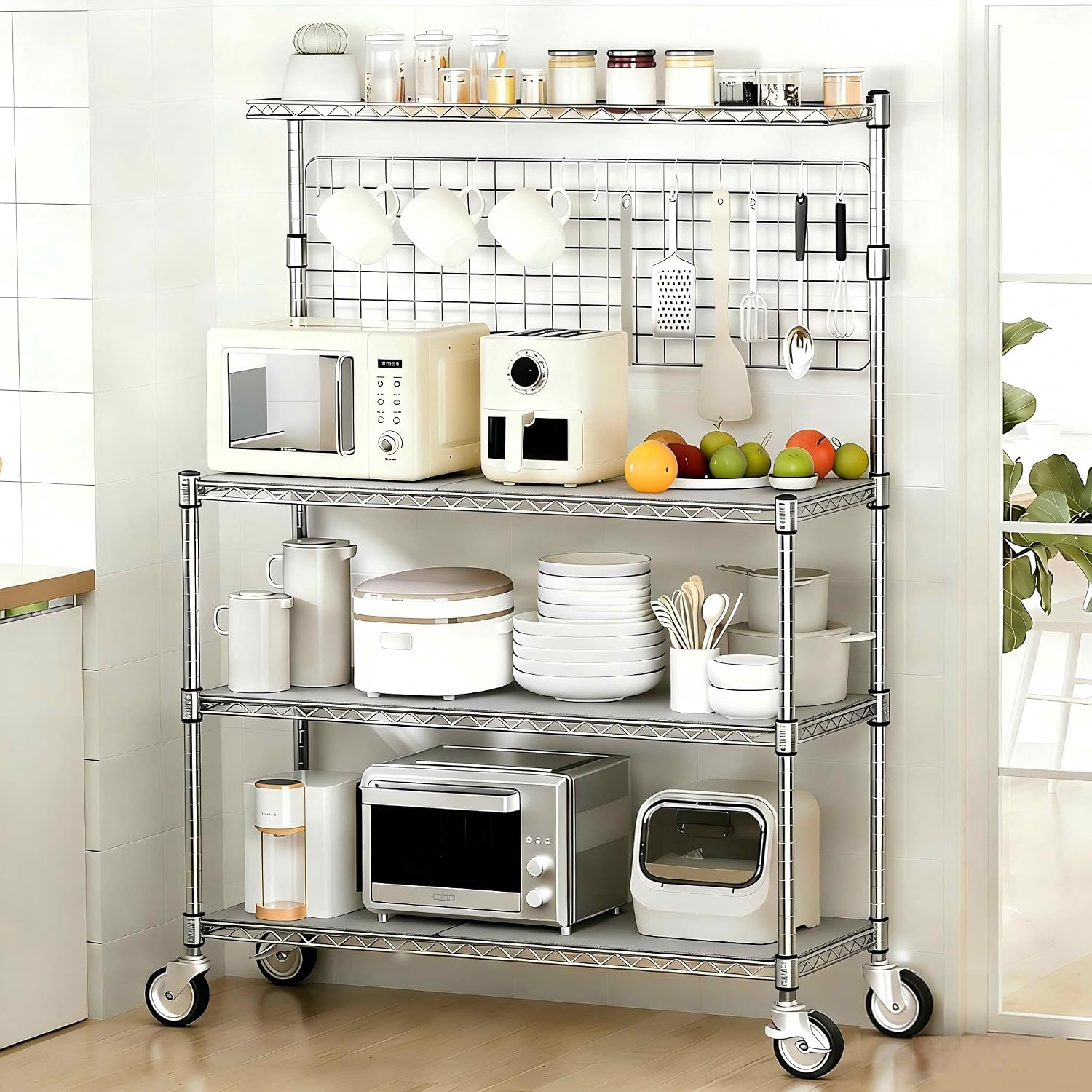 Commercial Kitchen Microwave - 베이커스 랙 디스플레이 스탠드 수납 선반