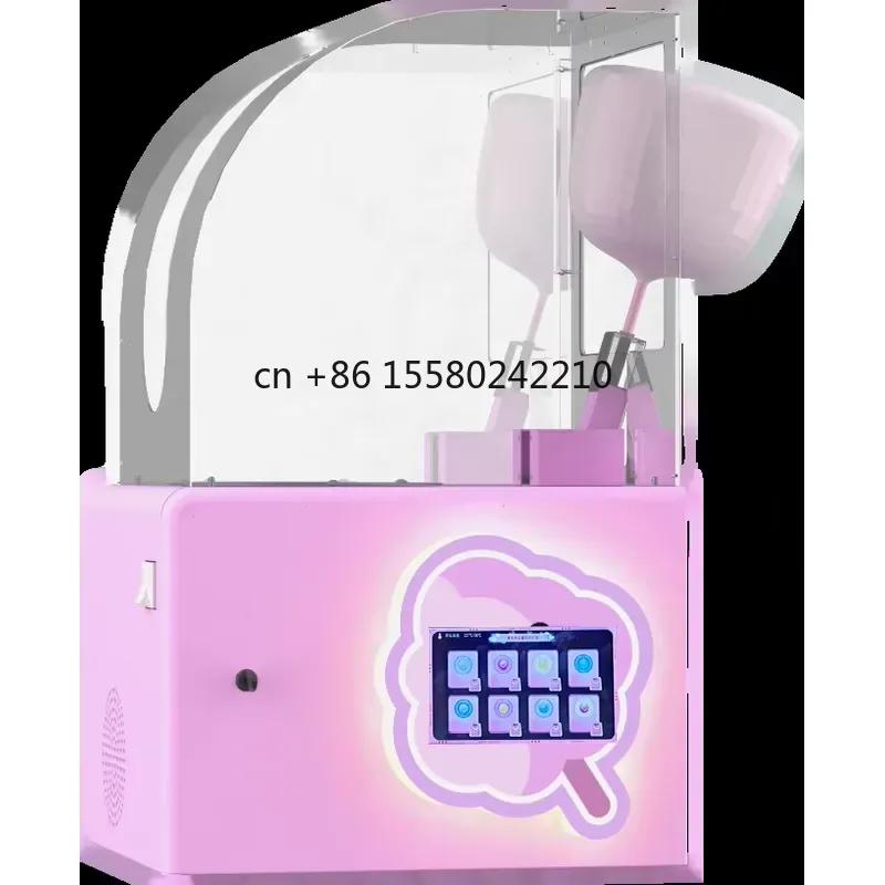 Candy Floss Machine Commercial - 2026년형 반자동 소형 솜사탕 기계 무인