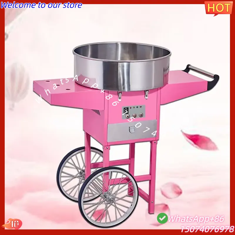 Candy Floss Machine Commercial - 2026년형 상업용 전기 자동 솜사탕 기계,