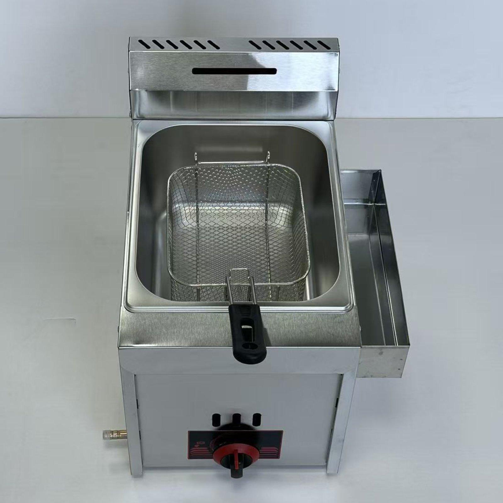 Commercial Kitchen Appliances - 상업용 가스 딥 프라이어, 견고하고 휴대