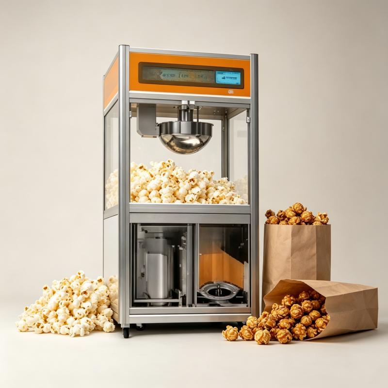상업용 팝콘 제조기, 스테인리스 스틸 재질, 전기식,  - Commercial Popcorn Machine 리뷰 및 가격