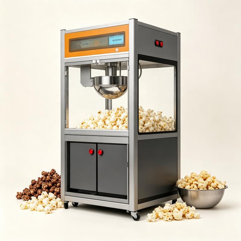 상업용 팝콘 제조기, 스테인리스 스틸 재질, 전기식,  - Commercial Popcorn Machine 리뷰 및 가격