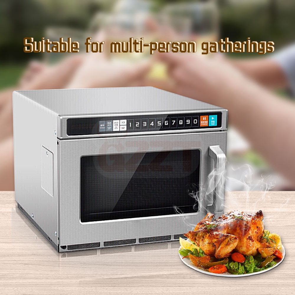 17L 대용량 304 스테인리스 스틸 상업용 전자레인지 - Commercial Kitchen Microwave 리뷰 및 가격