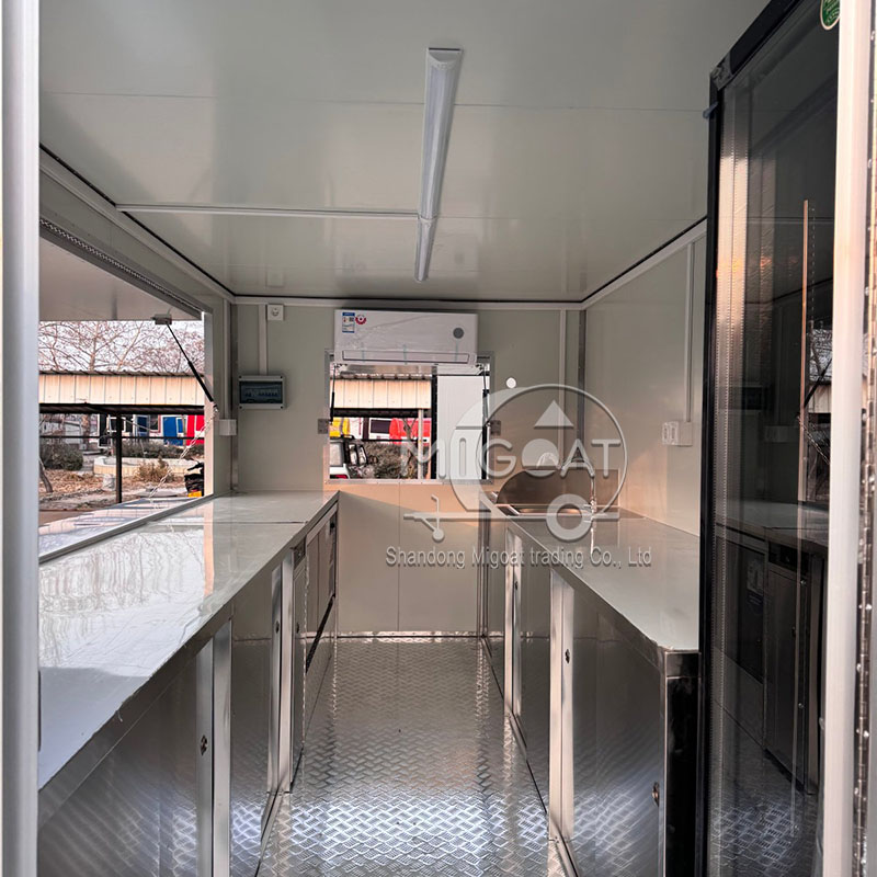 스테인리스 스틸 이동식 푸드 트럭 상업용 주방 트레일러 - Commercial Kitchen Air Conditioner 리뷰 및 가격