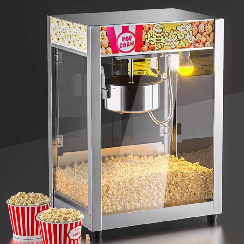 완전 자동 상업용 팝콘 기계 220/110V 스테인리스 - Commercial Popcorn Machine 리뷰 및 가격