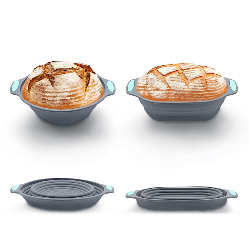 1PC 실리콘 접이식 반네통 빵 발효 바구니 - 사워도 - Commercial Kitchen Use 리뷰 및 가격