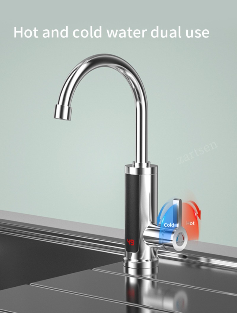 주방 수도꼭지 전기 탭 주방 탭 순간 온수기 가열 가능 - Commercial Kitchen Tap 리뷰 및 가격