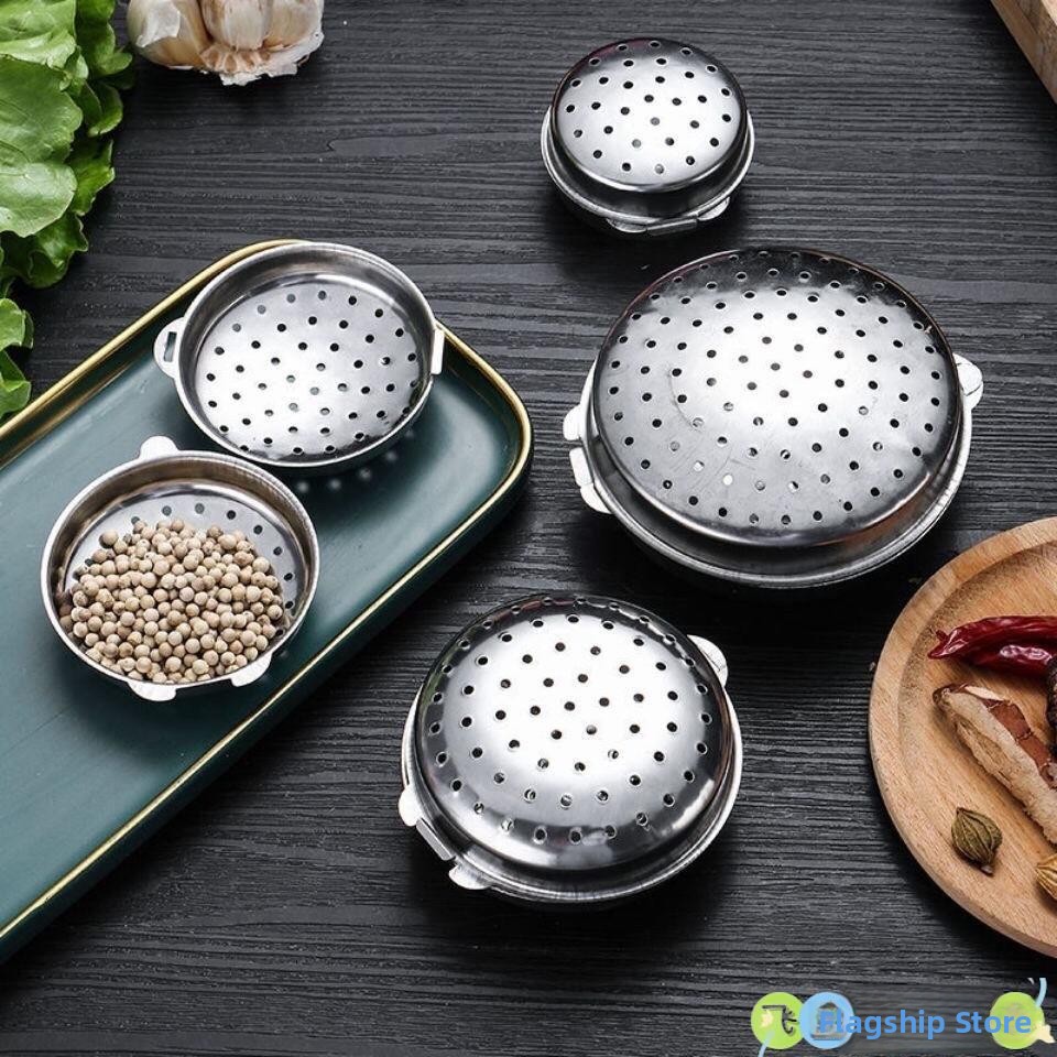 대형 스테인리스 스틸 조미료 보관용기, 국물 거름망,  - Commercial Kitchen Utensil Storage 리뷰 및 가격