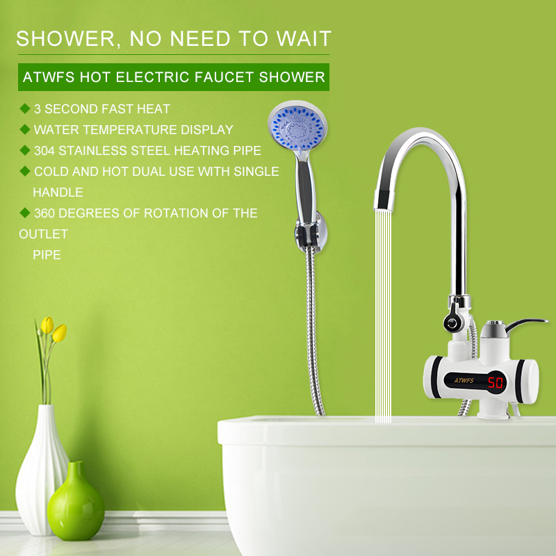 ATWFS 3000W Tankless 온수기 수도꼭지  - Commercial Kitchen Tap 리뷰 및 가격