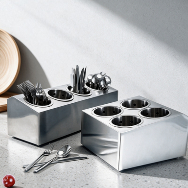 스테인리스 스틸 수저 바구니 배수 보관함 (젓가락, 포 - Commercial Kitchen Knife Storage 리뷰 및 가격