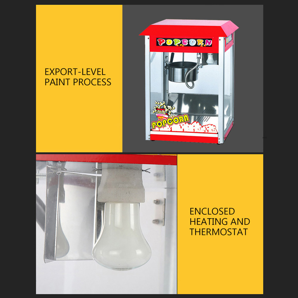 전기 상업용 팝콘 제조기 자동 옥수수 팝핑 기계 사업용 - Commercial Popcorn Machine 리뷰 및 가격