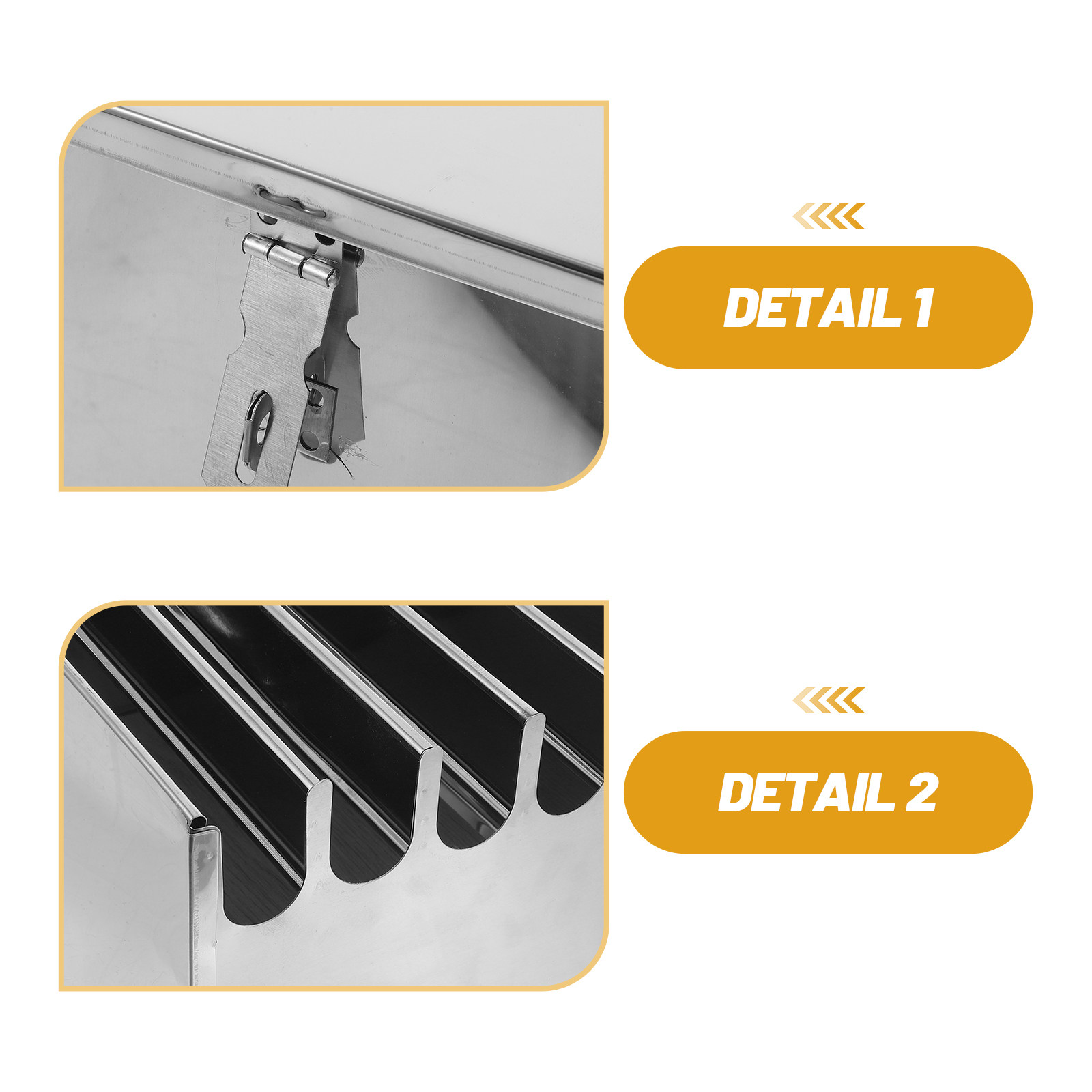 상업용 주방 칼꽂이, 스테인리스 스틸 잠금 장치가 있는 - Commercial Kitchen Knife Storage 리뷰 및 가격