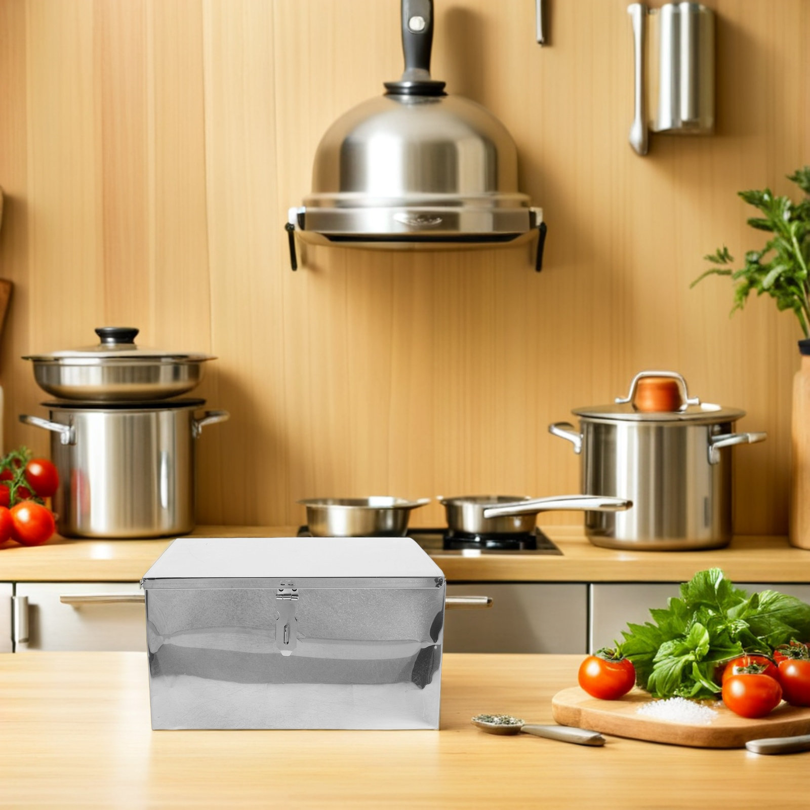 상업용 주방용 칼 보관함, 스테인리스 스틸 재질, 잠금 - Commercial Kitchen Knife Storage 리뷰 및 가격