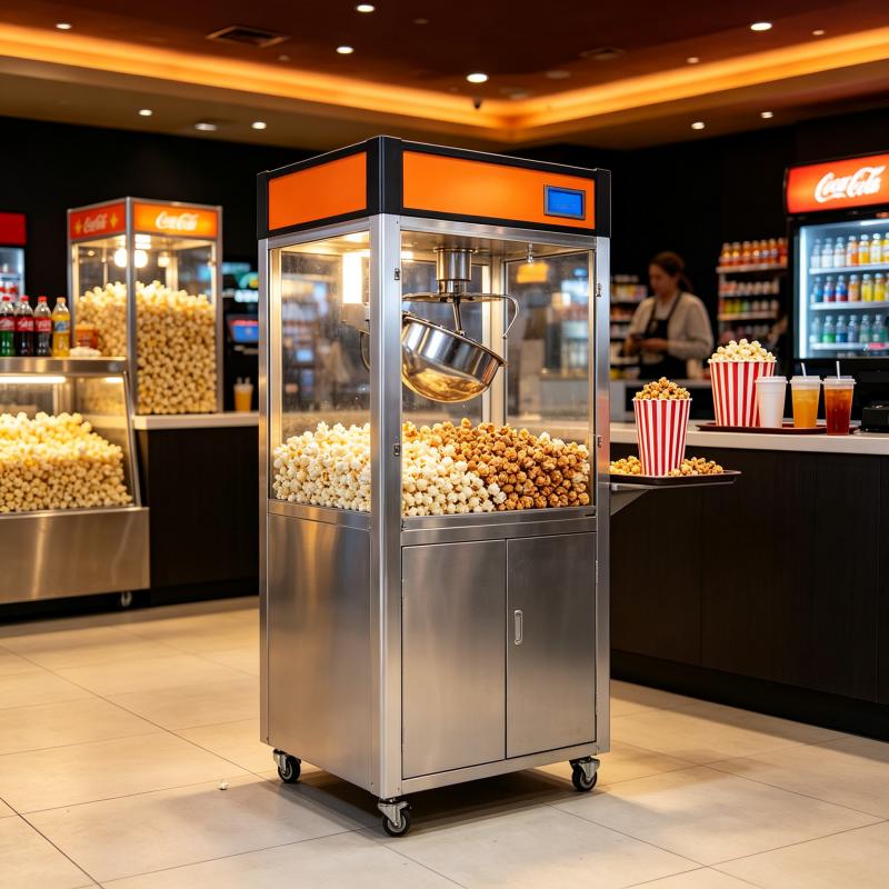 전기 팝콘 제조기, 상업용, 스테인리스 스틸 소재, 보 - Commercial Popcorn Machine 리뷰 및 가격